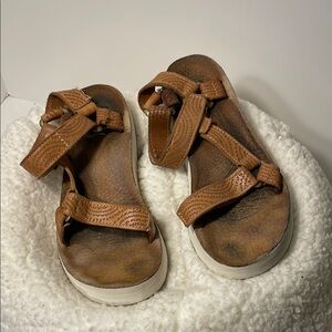 Brown Kids Sandals